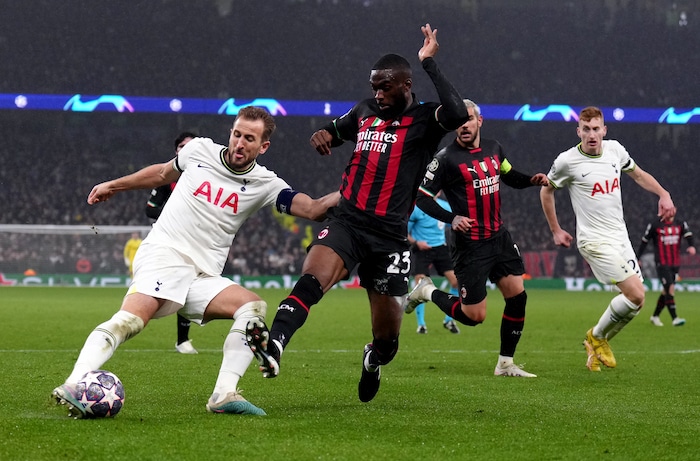 You are currently viewing Milan see off Tottenham to reach UCL quarters
