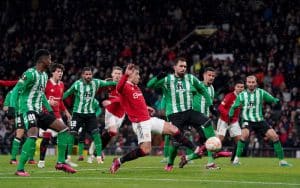 Read more about the article Man Utd bounce back to beat Betis, Sporting hold Arsenal
