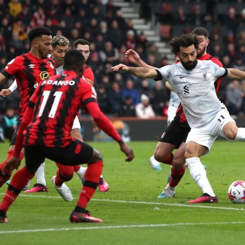 Salah misses penalty as Bournemouth stun Liverpool