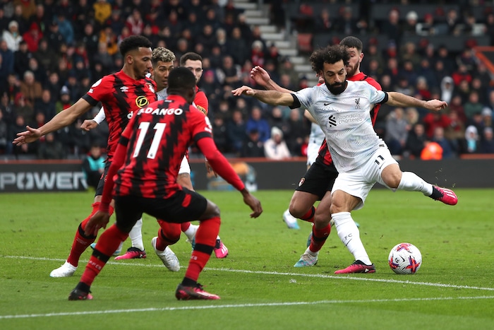 You are currently viewing Salah misses penalty as Bournemouth stun Liverpool