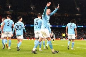 Read more about the article Haaland nets another hat-trick in Man City rout