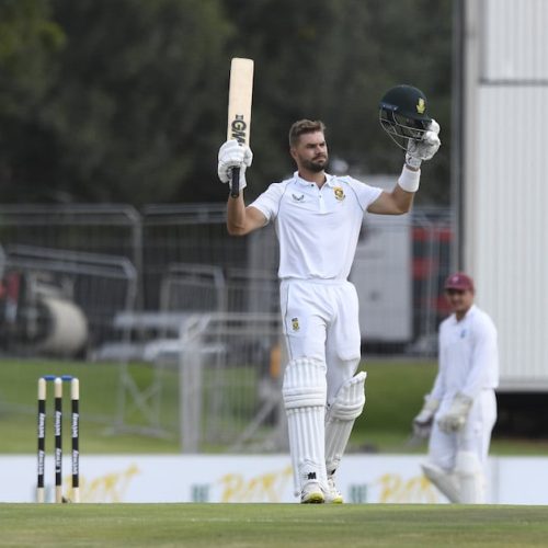 Markram relieved after hitting century against West Indies