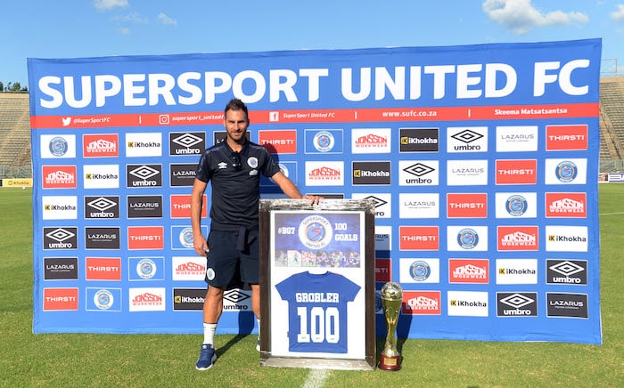 You are currently viewing Watch: SuperSport honour Grobler after his historic 100th PSL goal