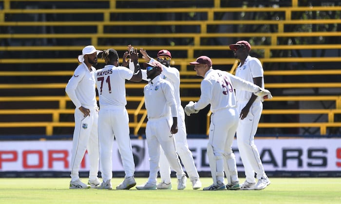 You are currently viewing Motie leads West Indies fightback againstProteas in 2nd Test