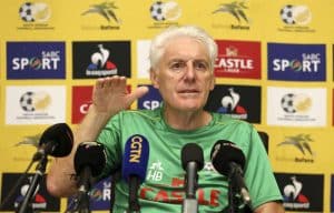 Read more about the article Broos refuses to answer questions after  Bafana’s draw with Liberia
