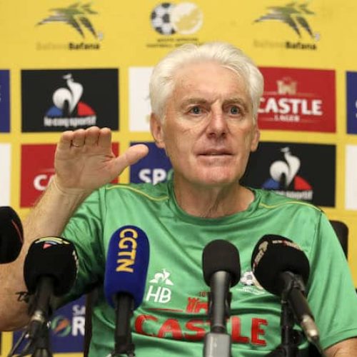Broos refuses to answer questions after  Bafana’s draw with Liberia
