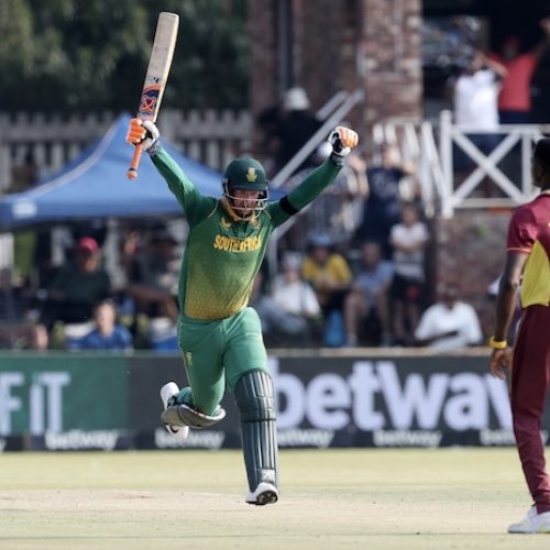 South Africa level series after 4 wicket win over West Indies