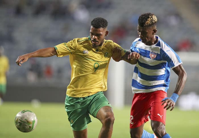 You are currently viewing Foster nets brace as Bafana draw against Liberia