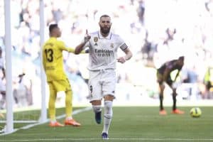 Read more about the article Watch: Karim Benzema nets seven-minute hat-trick