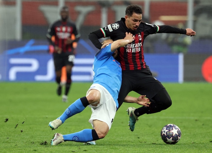 You are currently viewing Milan drew first blood against Napoli in UCL quarter-final first leg
