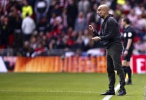 Read more about the article Guardiola ‘nervous’ ahead of Man City’s crucial clash with Arsenal