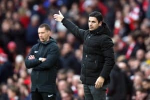 Read more about the article Arteta looks to end Arsenal’s Anfield hoodoo