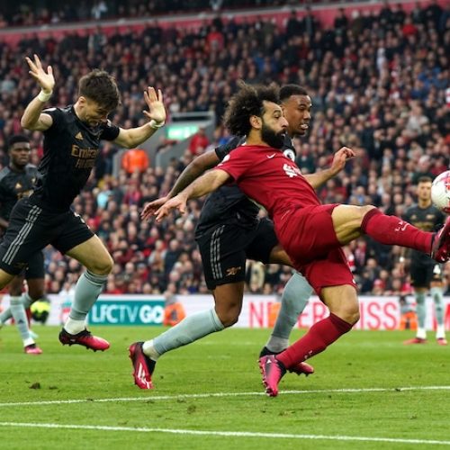 Arsenal suffer title blow after Liverpool draw
