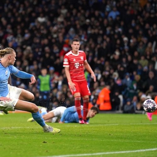 Haaland nets 45th goal as Man City thrash Bayern