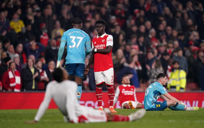 You are currently viewing Arsenal’s title hopes dented by Southampton draw