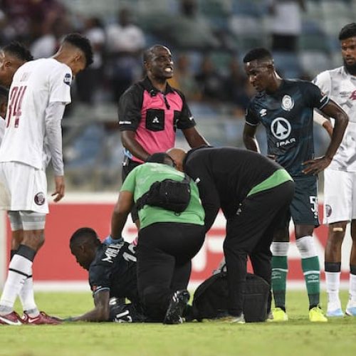 Maluleka breaks silence after on-field collapse