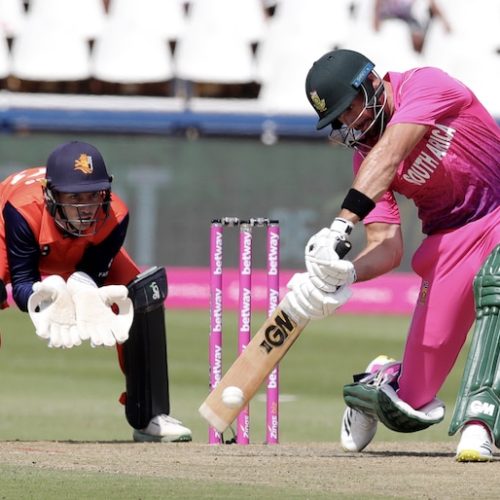 Markram hits 175 as SA close in on World Cup qualification