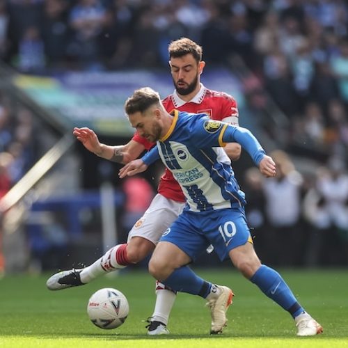 Brighton clinch late winner against Man Utd