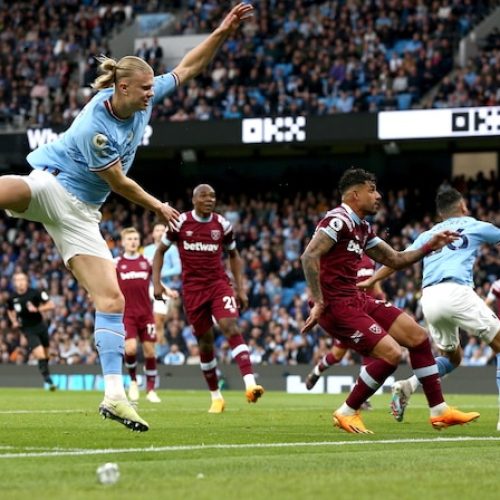 Haaland sets EPL goal record as Man City reclaim top spot