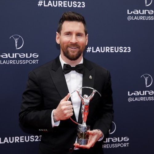Messi wins Laureus World Sportsman of the Year award