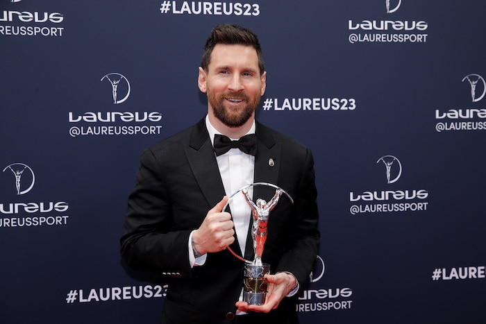 You are currently viewing Messi wins Laureus World Sportsman of the Year award