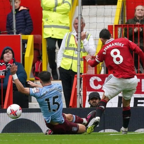 Man Utd beat Villa to strengthen hold on top four