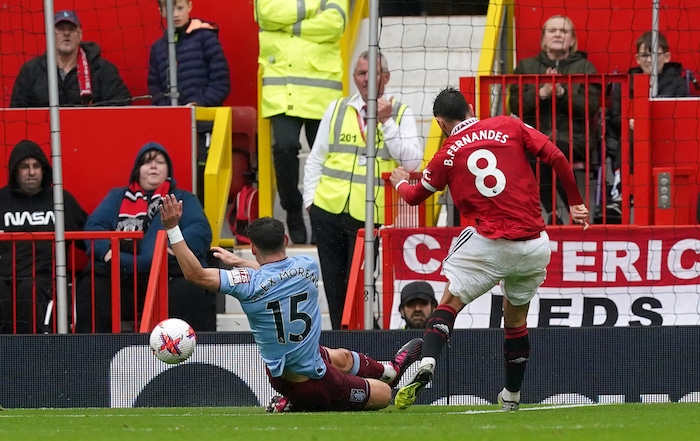 You are currently viewing Man Utd beat Villa to strengthen hold on top four