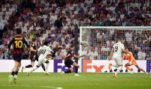 Read more about the article De Bruyne cancels out Vinicius strike in Madrid