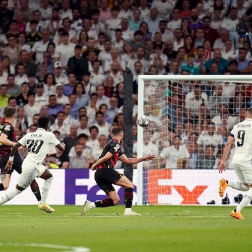 De Bruyne cancels out Vinicius strike in Madrid