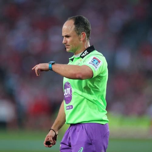 Match officials named for mid-year Tests