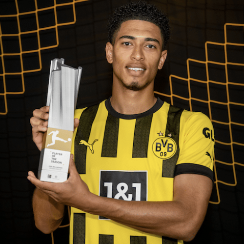 Jude Bellingham named Bundesliga Player of the Season