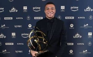 Read more about the article Mbappe wins record fourth Ligue 1 Player of the Year award