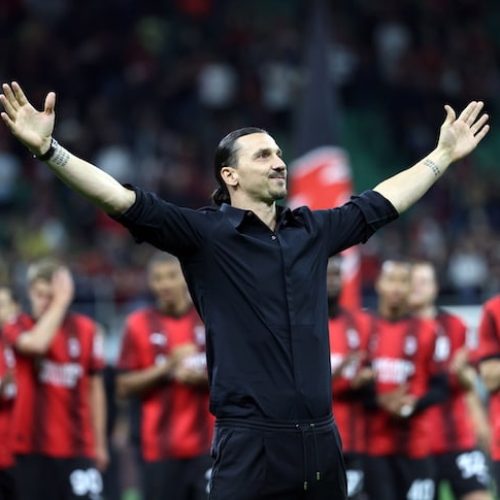 Ibrahimovic says goodbye to beautiful game of football