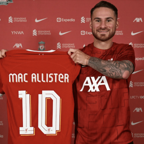 Liverpool sign World Cup winner Mac Allister