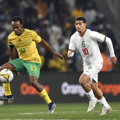 Highlights: Bafana edge Morocco in memorable win at FNB Stadium