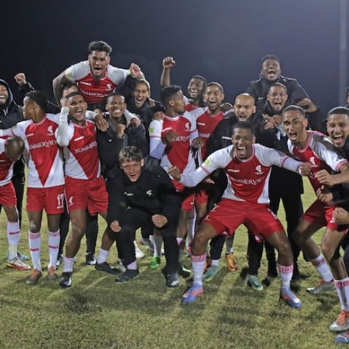 Celebrations and heartbreak was the scene at Harry Gwala Stadium