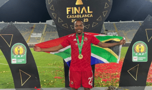 Read more about the article Pitso selects Tau as his Caf CL Player of the Tournament