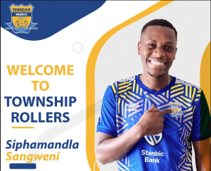 Read more about the article Township Rollers sign former Pirates forward Siphamandla Sangweni
