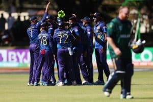 Read more about the article Sri Lanka claim 133 runs win over Ireland in World Cup qualifier