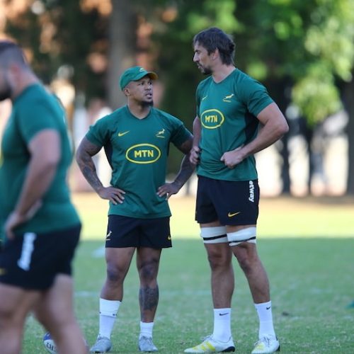 Springboks captain Etzebeth to play against All Blacks