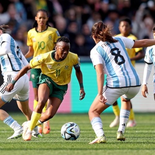 Banyana secure first point at World Cup after Argentina draw