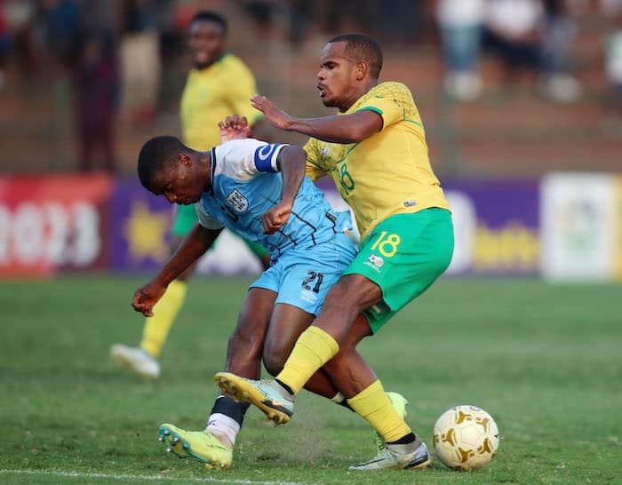 You are currently viewing Rayners, Mogaila fires Bafana past 10-man Botswana