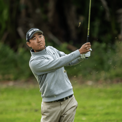 Kim hangs on in wild and windy start to SunBet Challenge