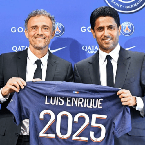 Luis Enrique named new PSG coach