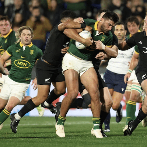 All Blacks beat Springboks in Auckland