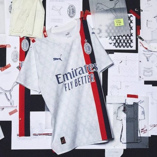 PUMA launch 2023/24 AC Milan Away kit