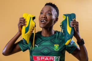 Read more about the article Captain Bongi celebrated with bespoke netball shoes