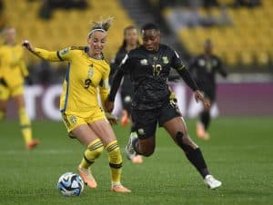 Read more about the article Sweden sink Banyana in World Cup opener