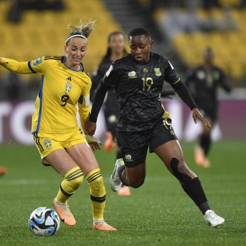 Sweden sink Banyana in World Cup opener