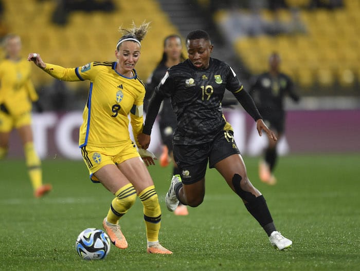 You are currently viewing Sweden sink Banyana in World Cup opener